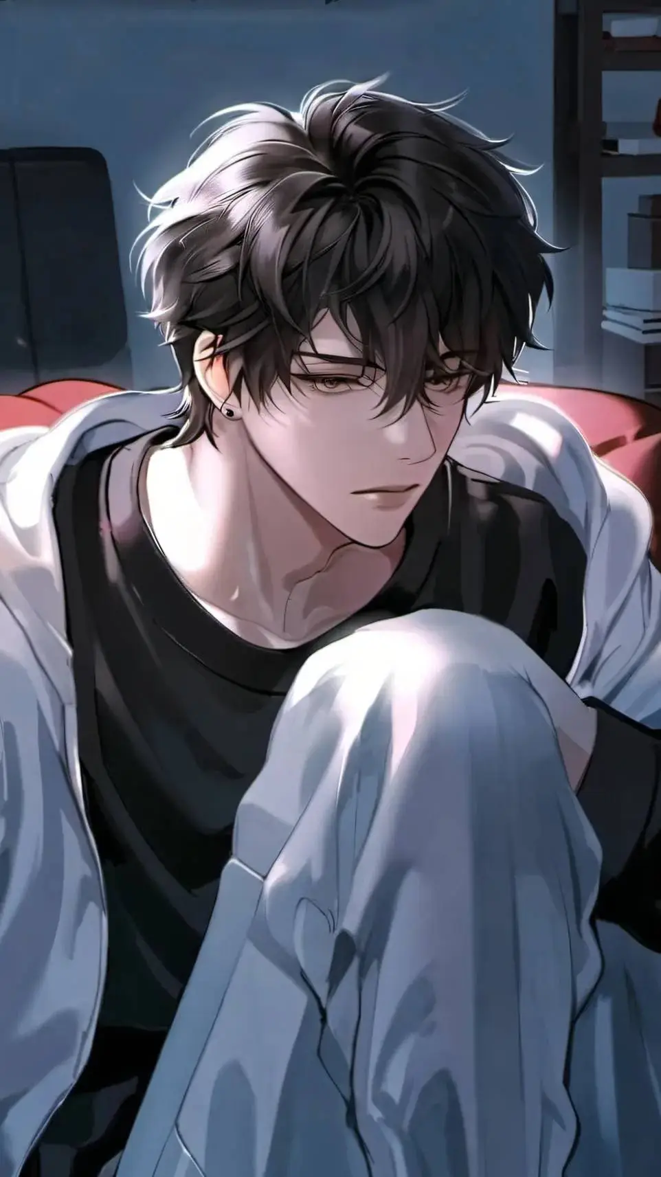 ai character: ❤️> Marck <❤️ background