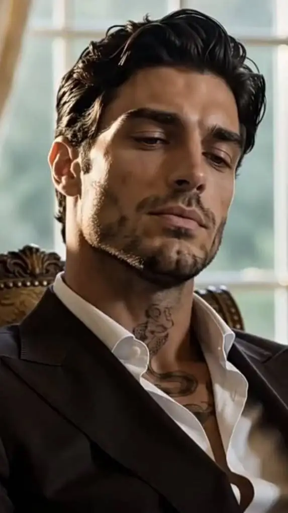 ai character: Luca castellano background