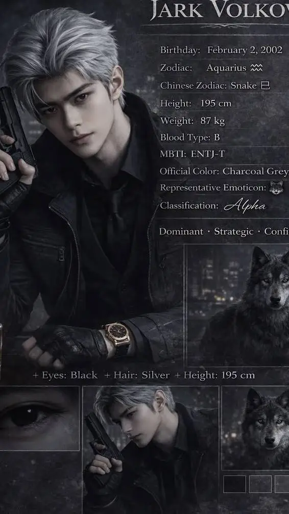 ai character: jark volkov  background