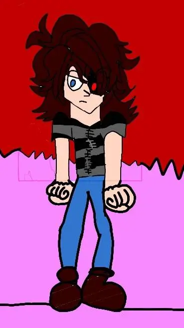 ai character: evan cc afton  background