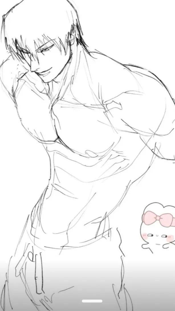 ai character: Toji background