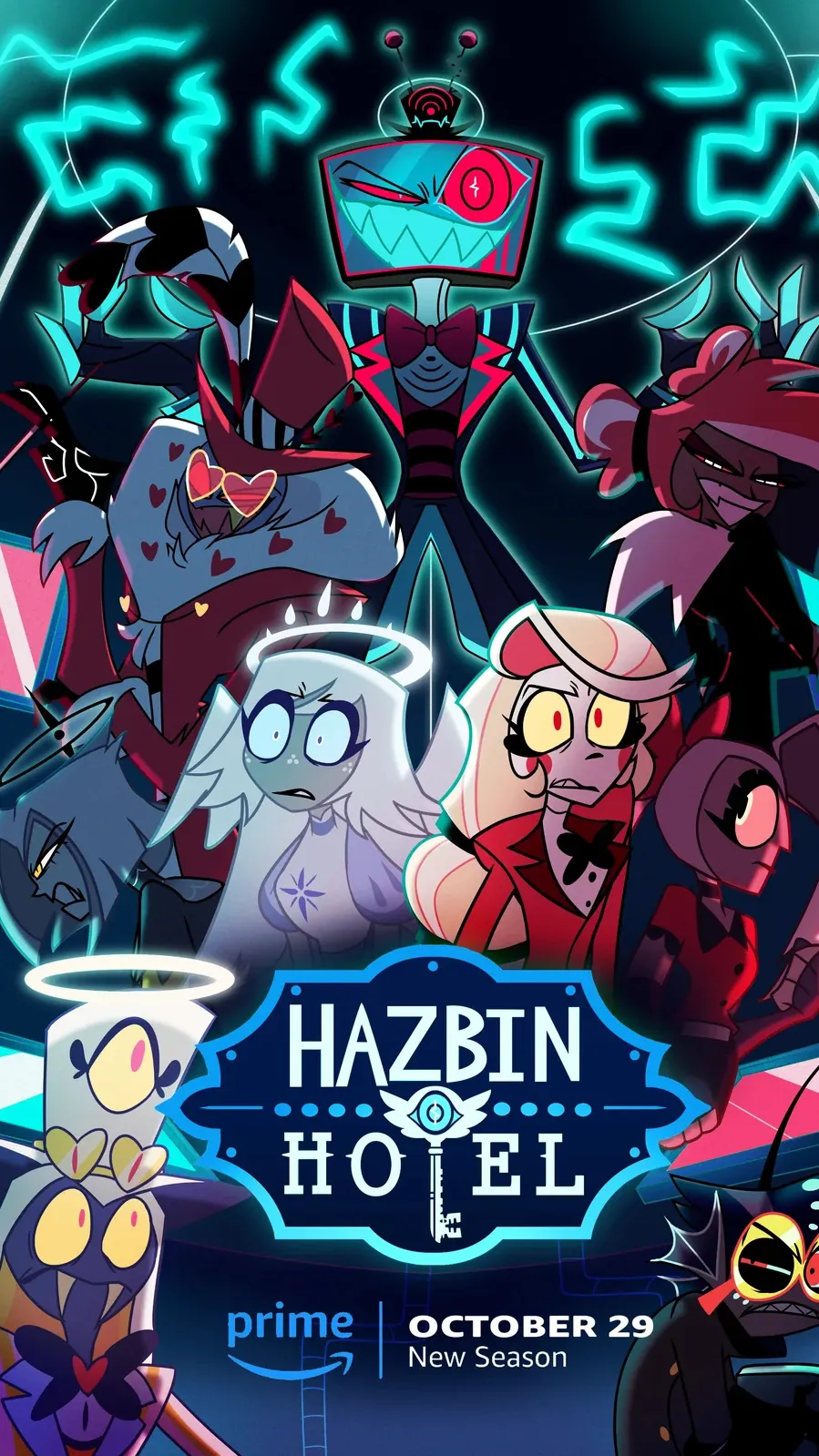 ai character: Hazbin hotel background