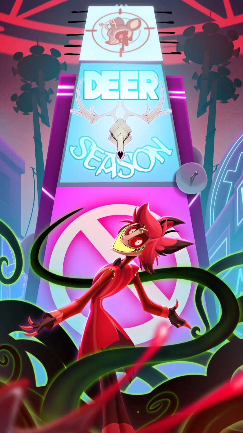 ai character: Hazbin Hotel background