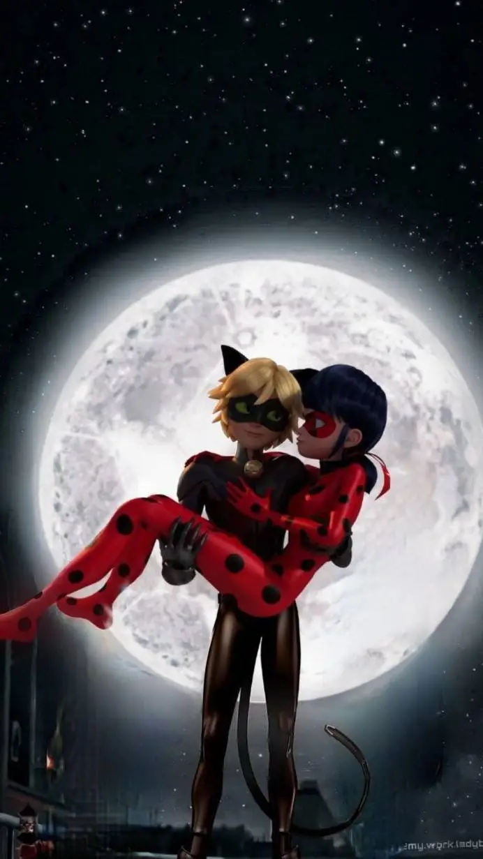 ai character: Miraculous ladybug background
