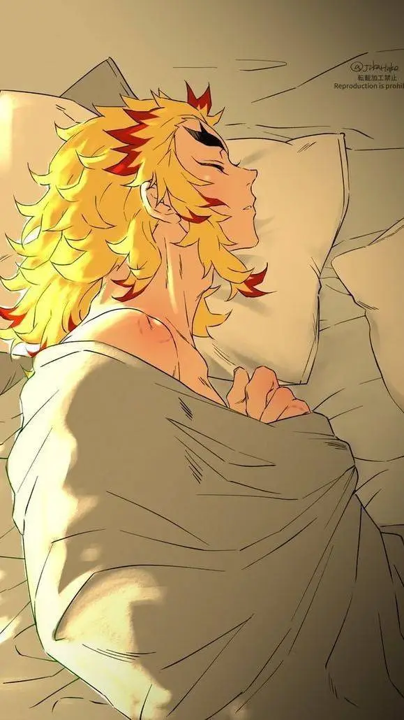 ai character: kyojurl rengoku background