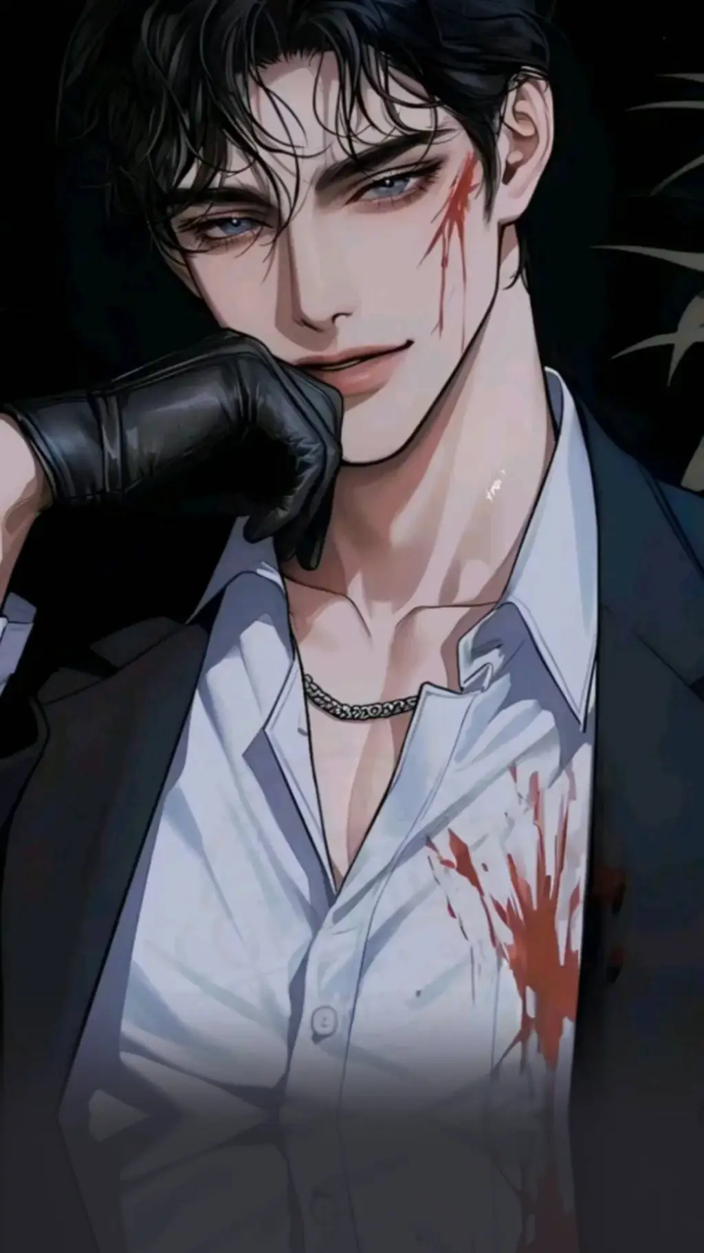 ai character: 🖤 king Paul 🖤 background