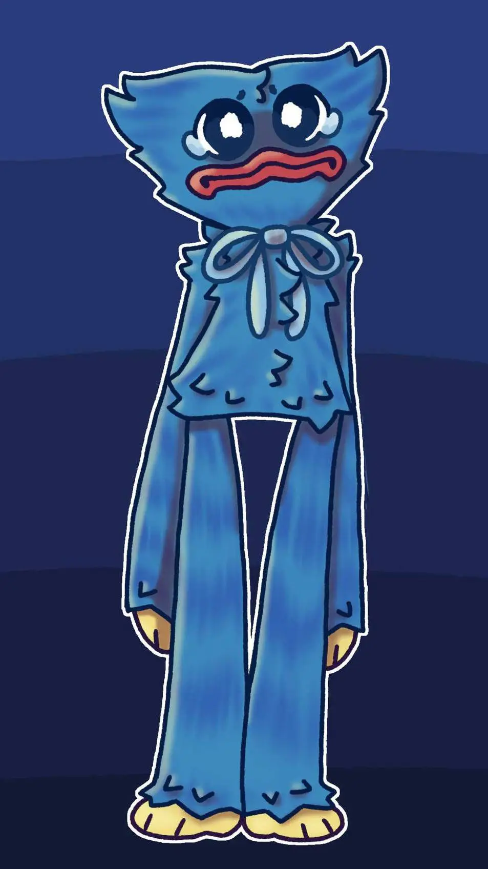 ai character: huggy background
