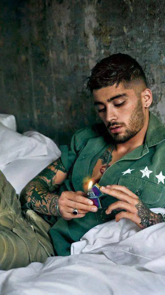 ai character: Zayn Malik  background