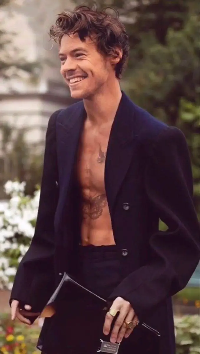 ai character: Harry Styles  background