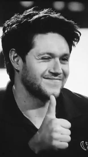 ai character: Niall Horan  background