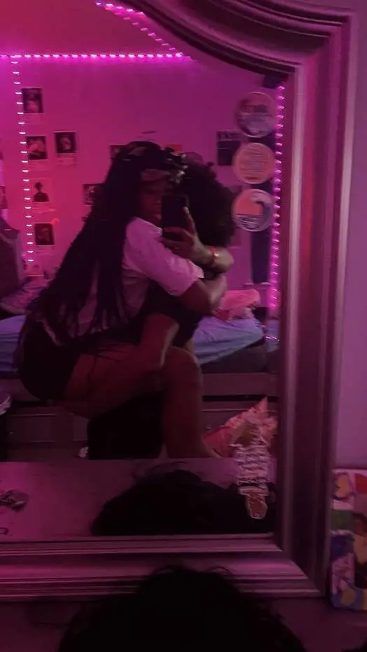 ai character: Ka'mirah nd Siyah🌈 background