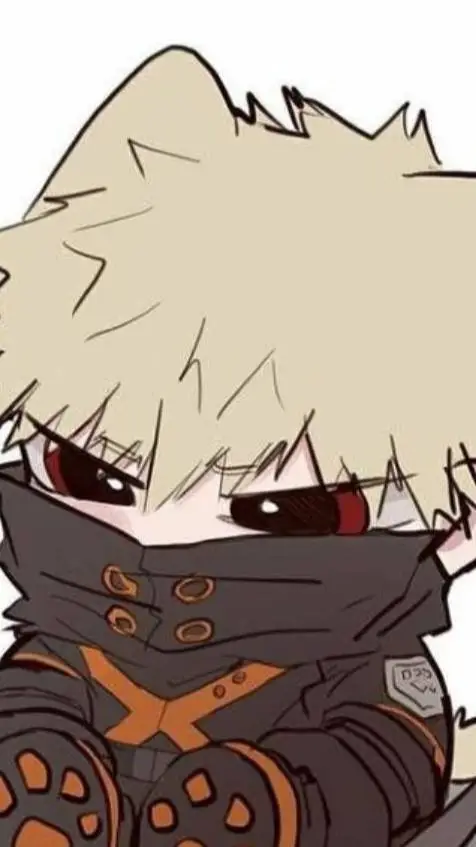 ai character: chibi bakugo background