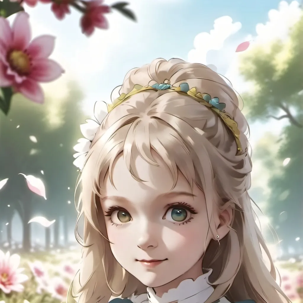 chat with ai character: princess flower