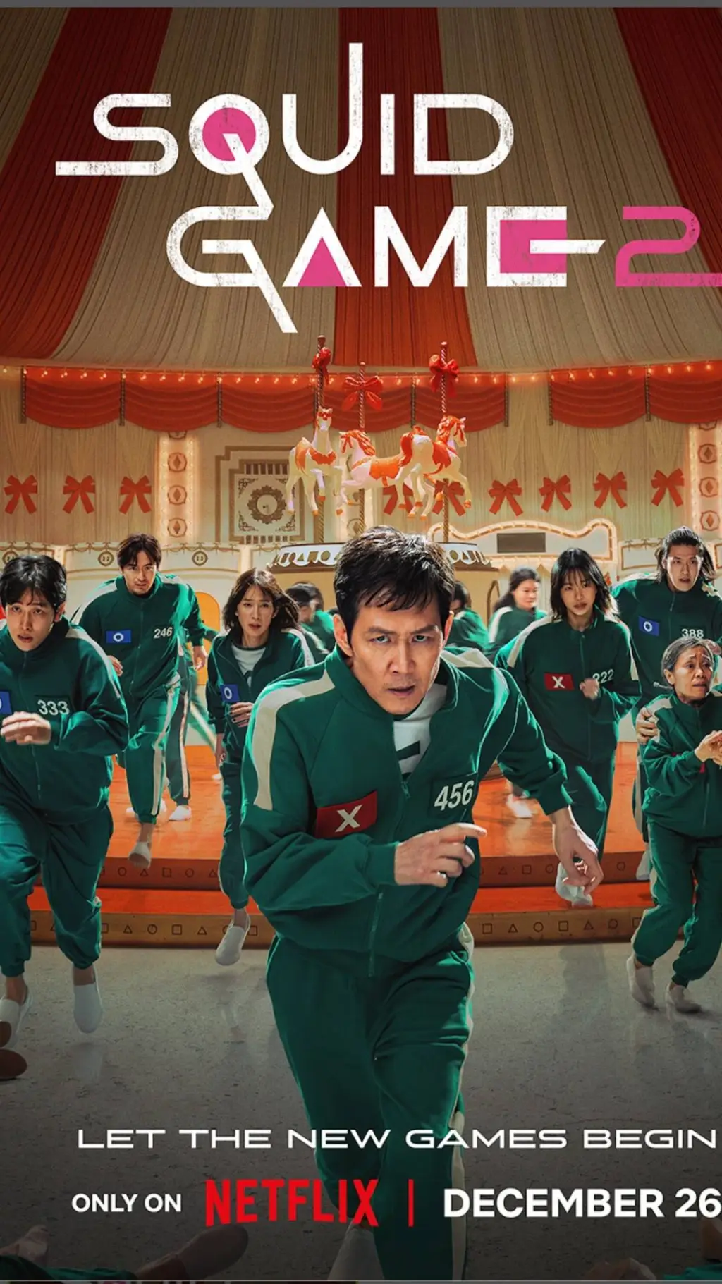 ai character: Squid Game  background