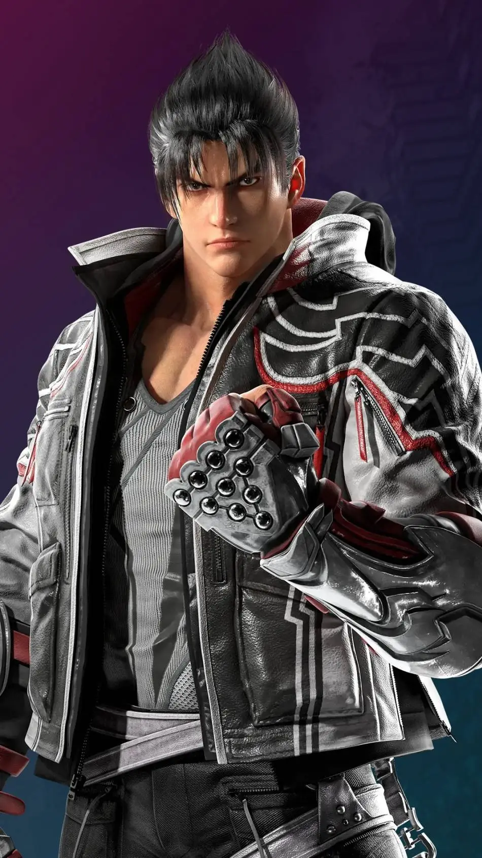 ai character: Jin Kazama background