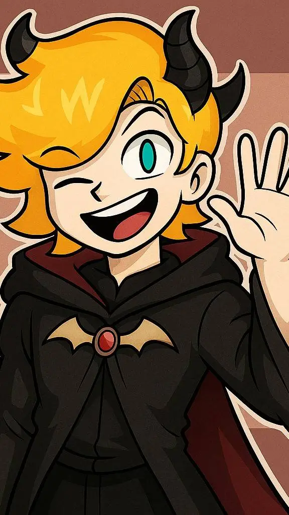 ai character: Bryson D-DEMON???? background