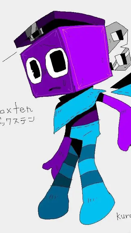 ai character: 🟪Boxten background