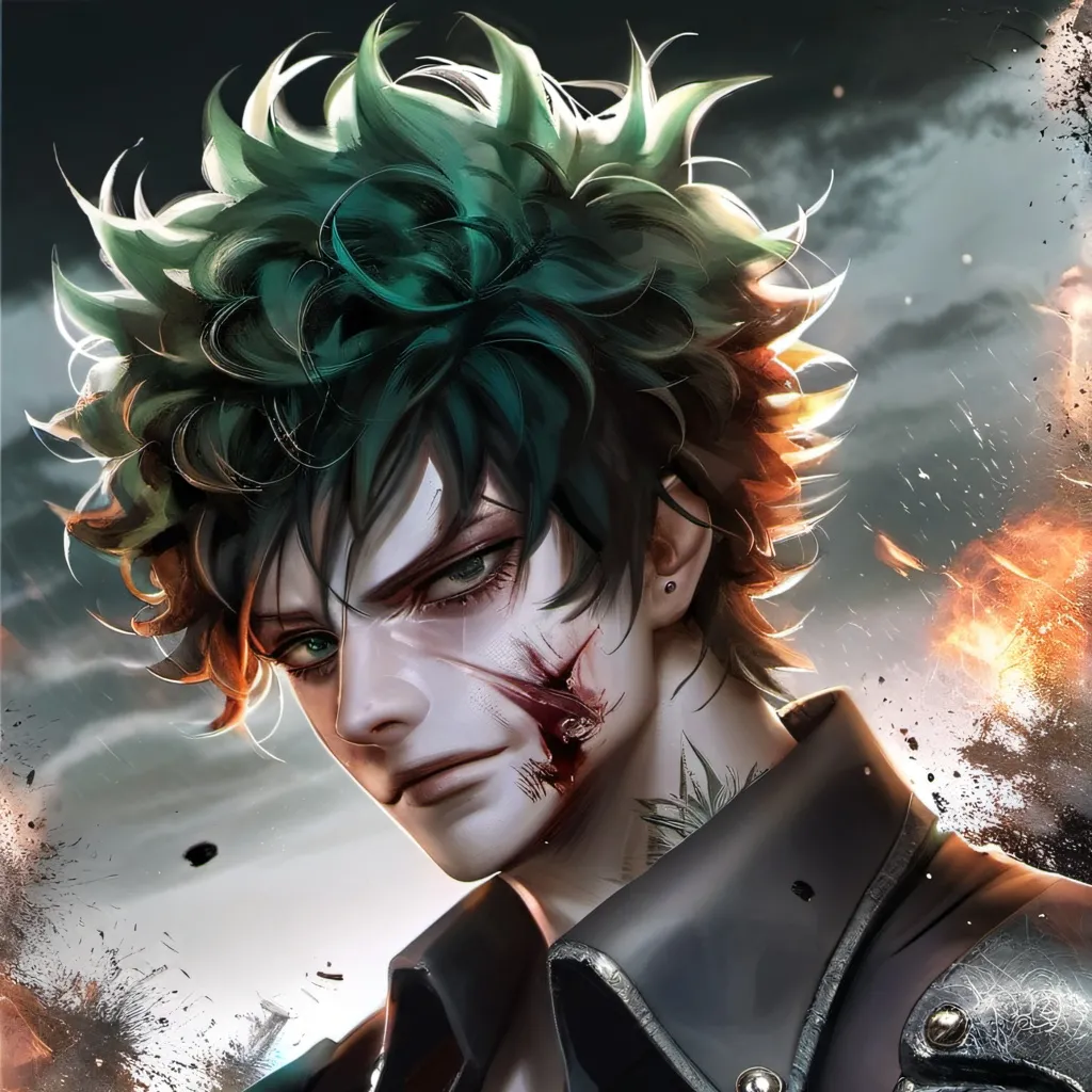 chat with ai character: evil deku