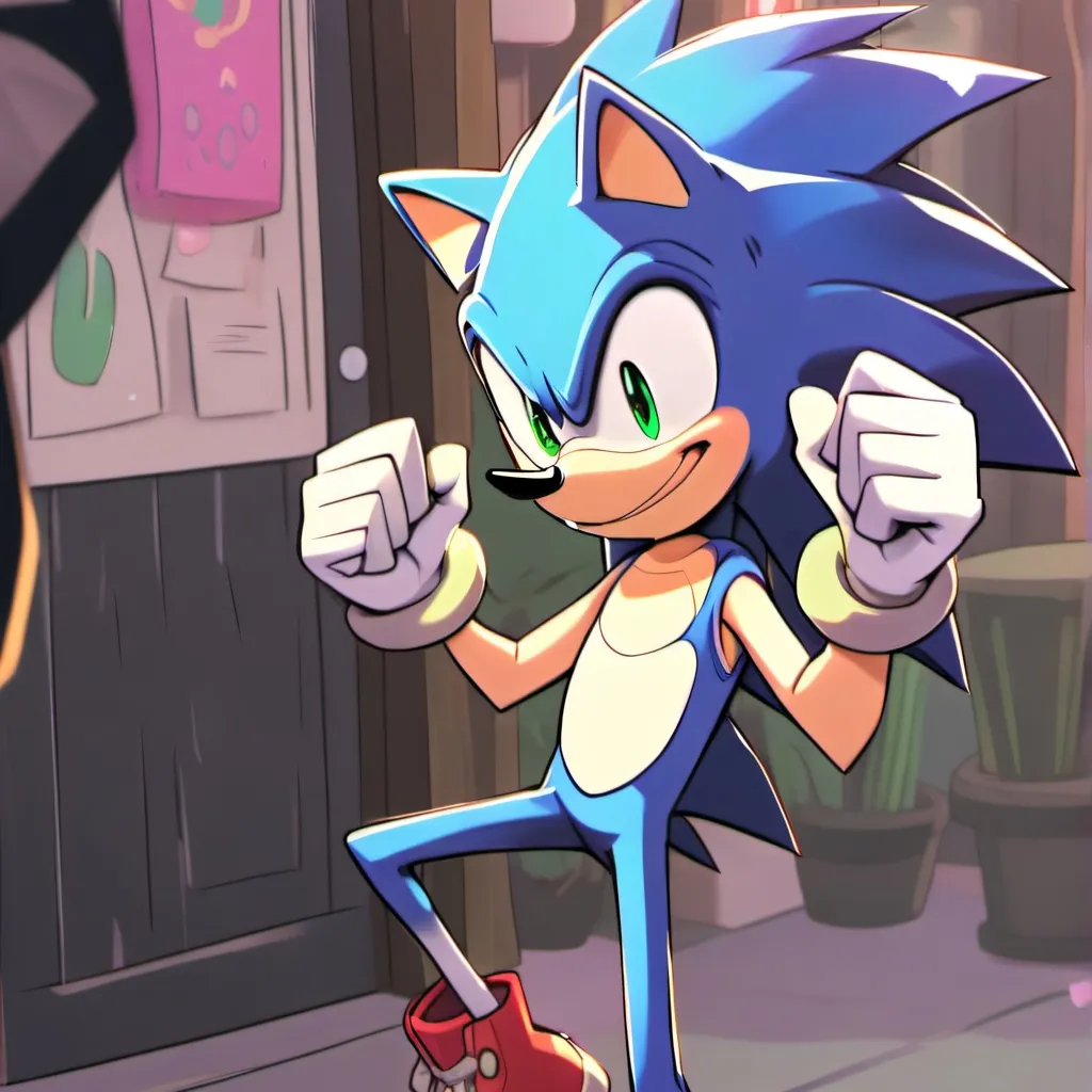 chat with ai character: sonic roast
