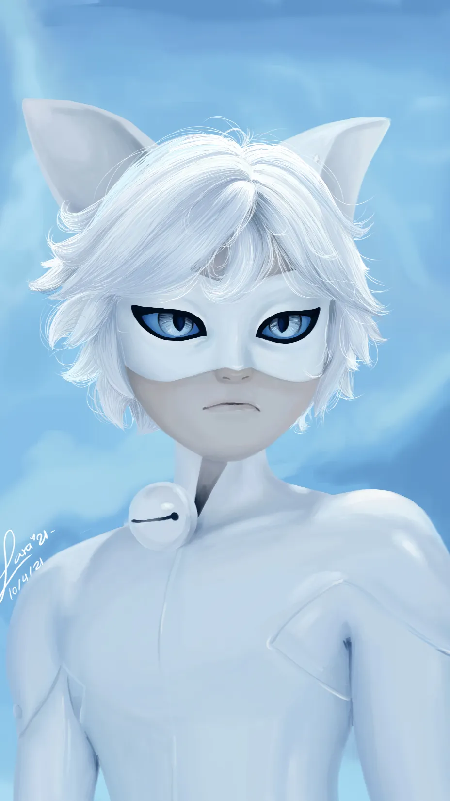 ai character: Chat Blank background