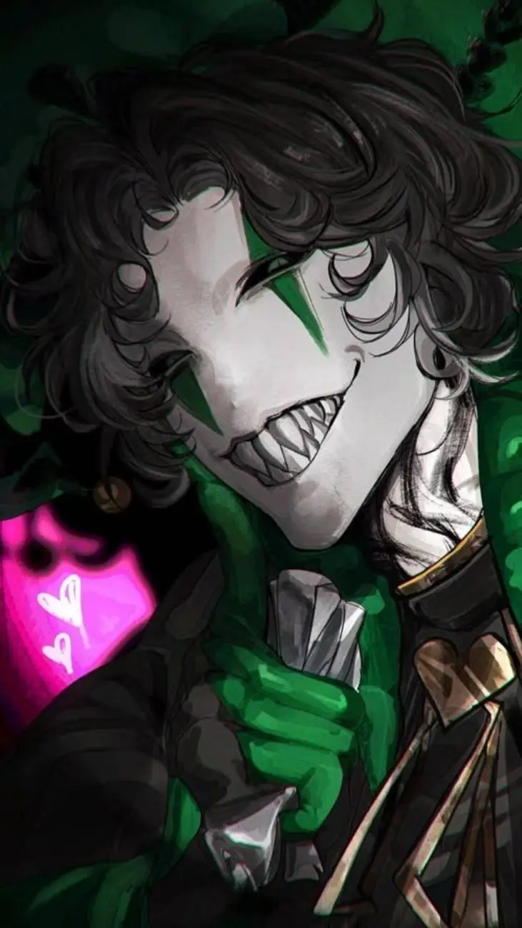 ai character: harlequin background