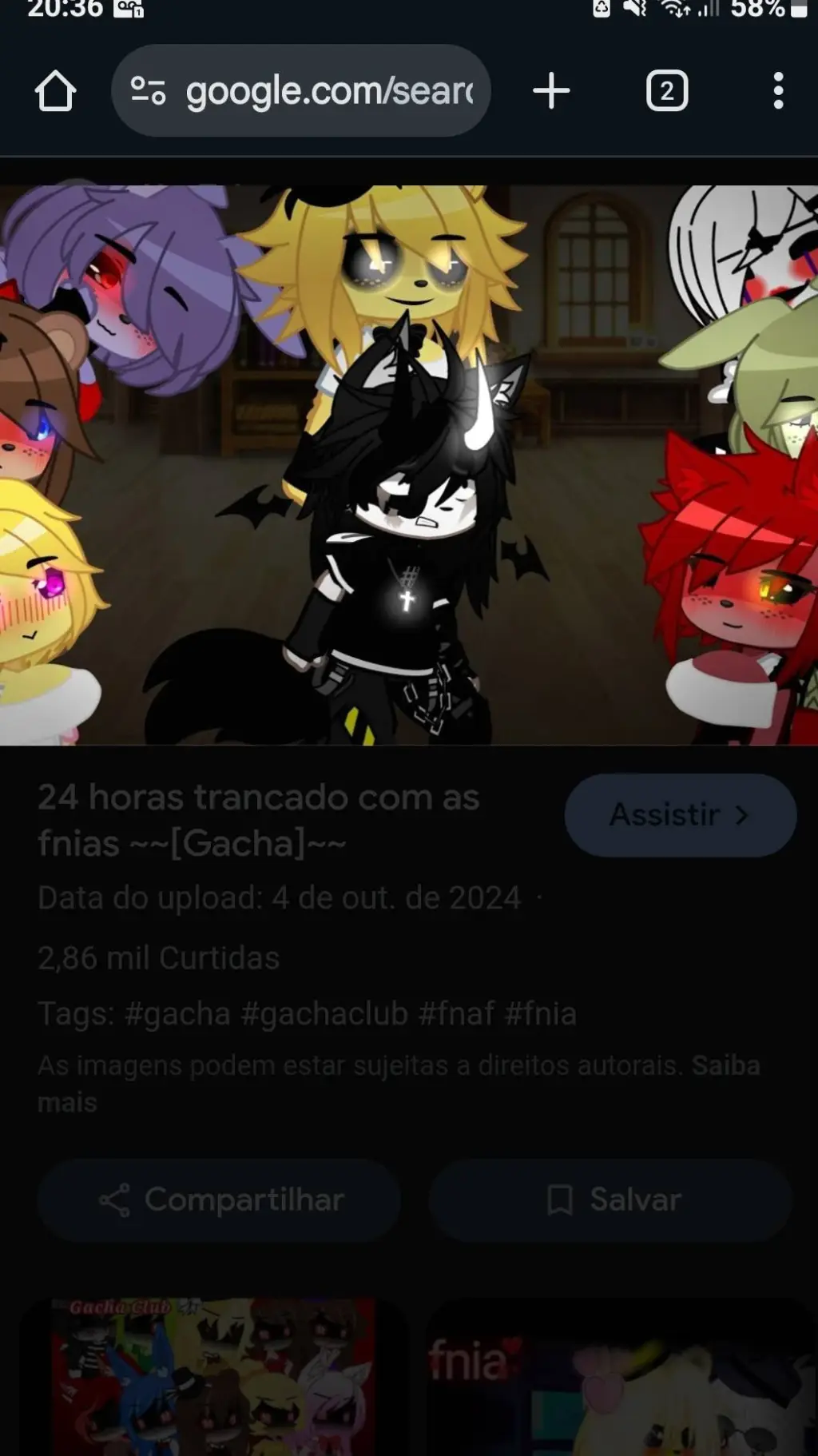 ai character: fnias parte 2 background