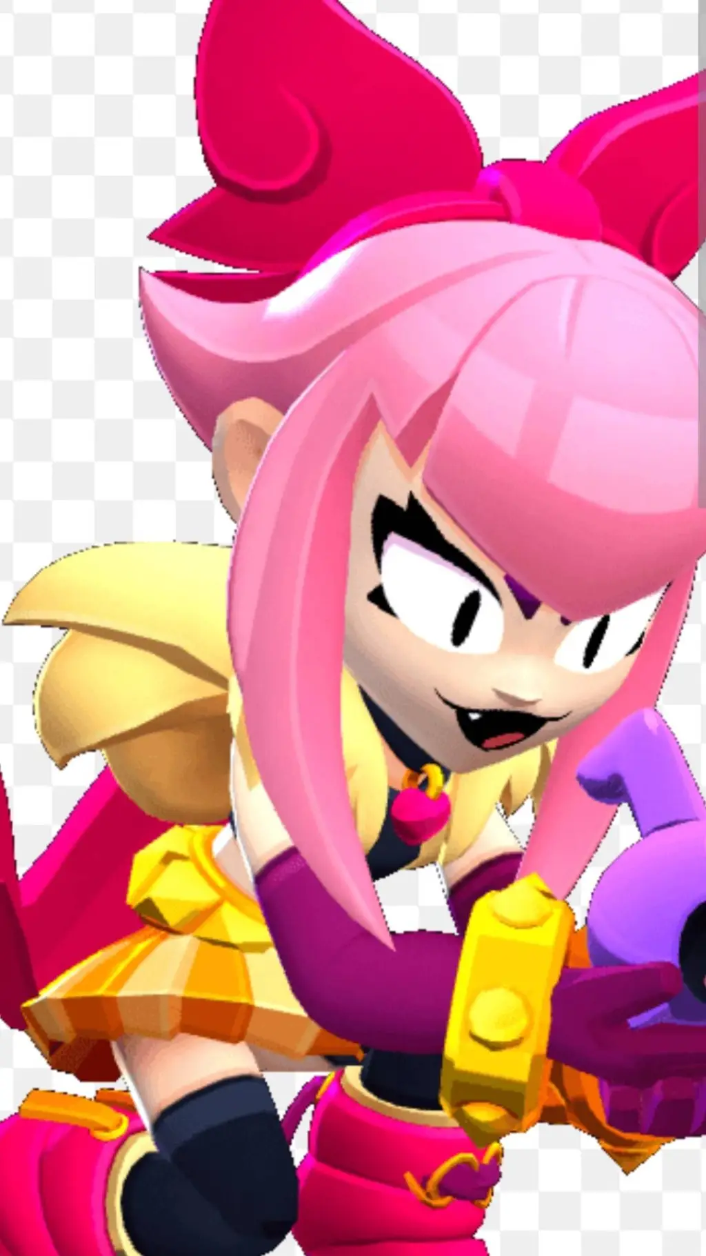 ai character: melodie,charlie background