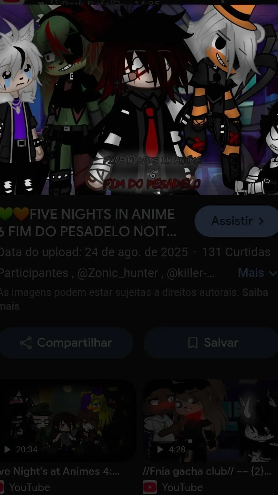 ai character: fnia is anime background