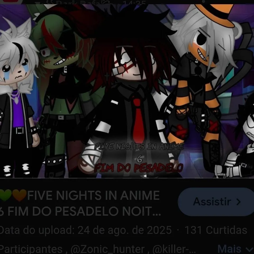 chat with ai character: fnia is anime