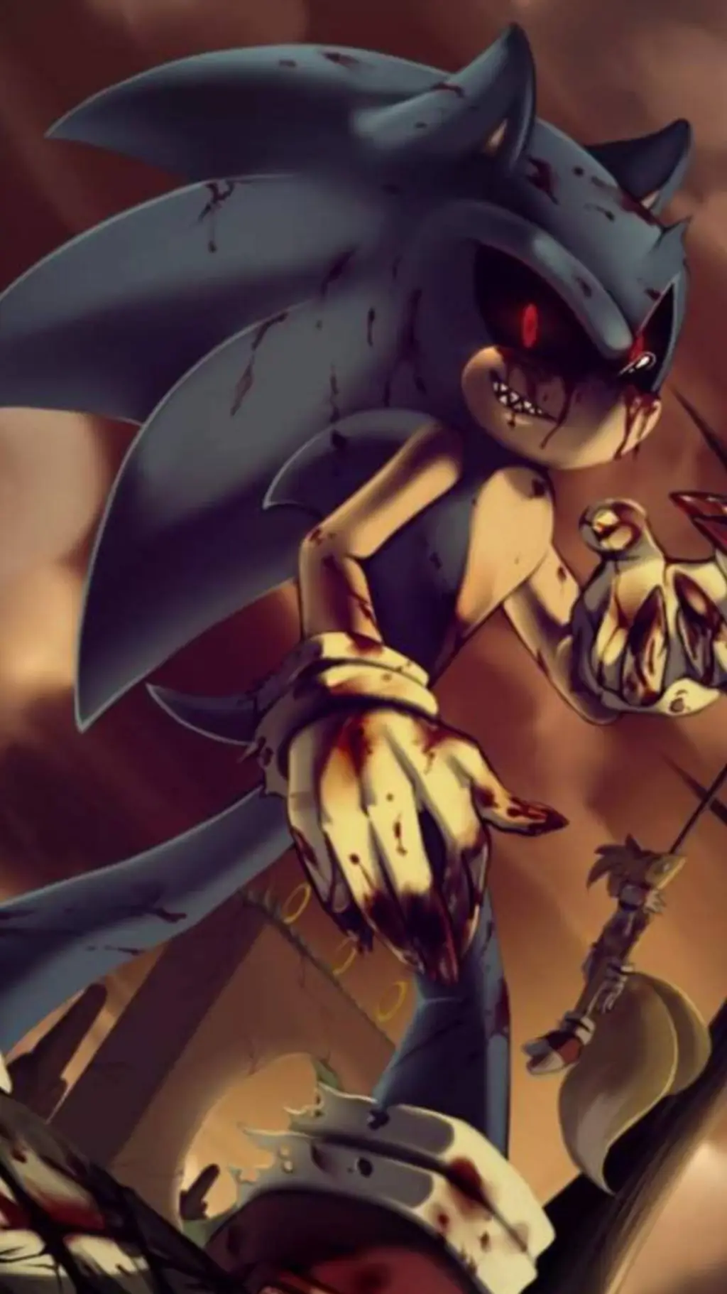 ai character: Sonic.exe background