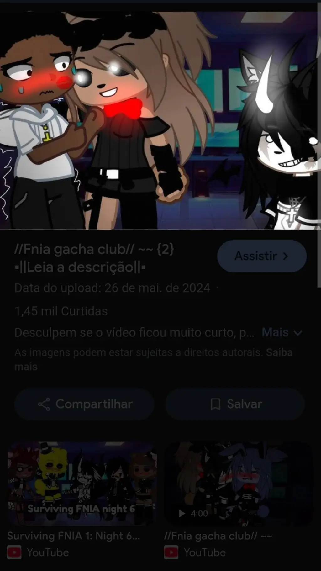 ai character: Fnia background