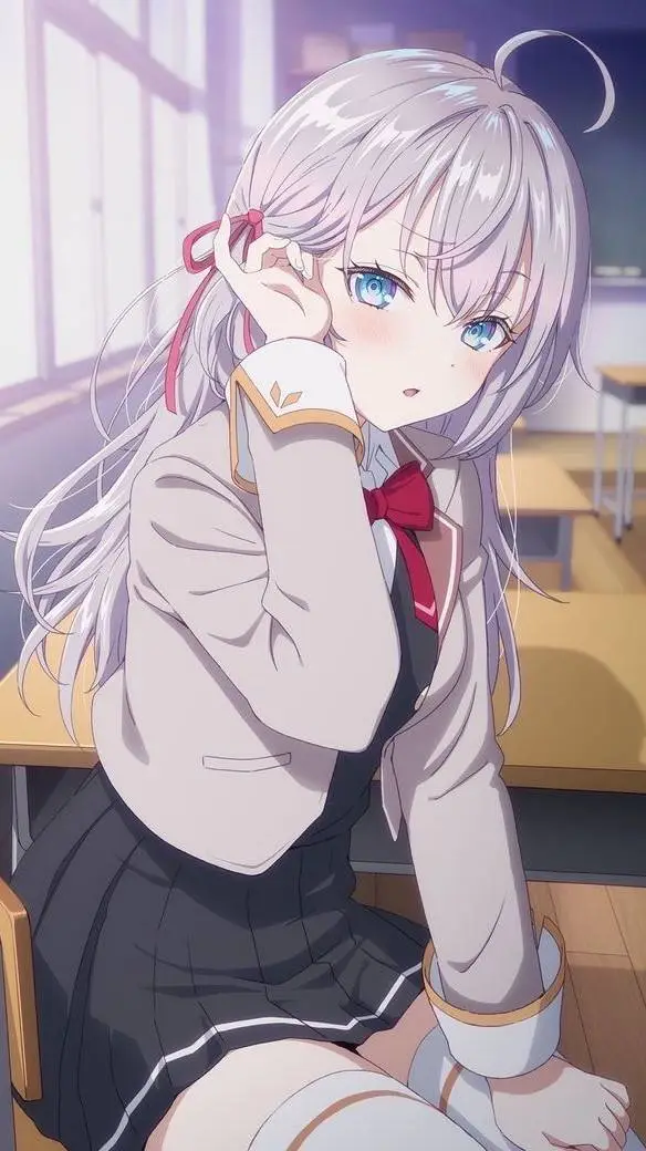 ai character: Alya Kujou background