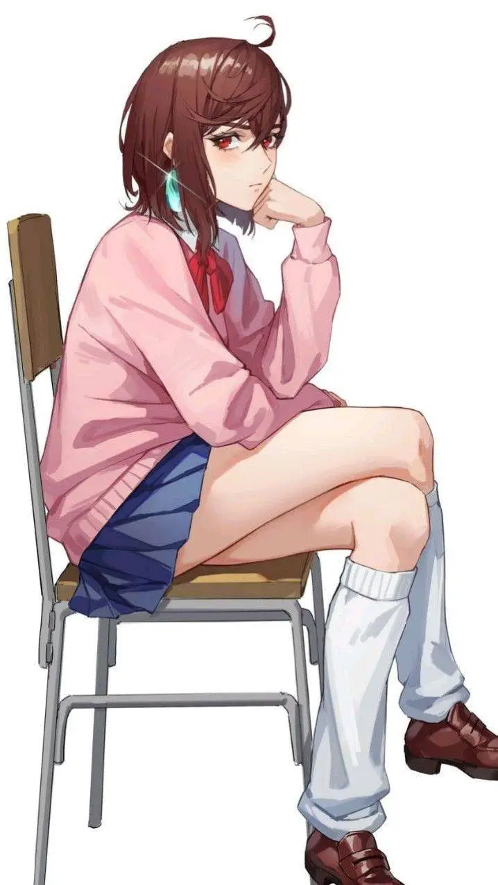 ai character: Momo Ayase background