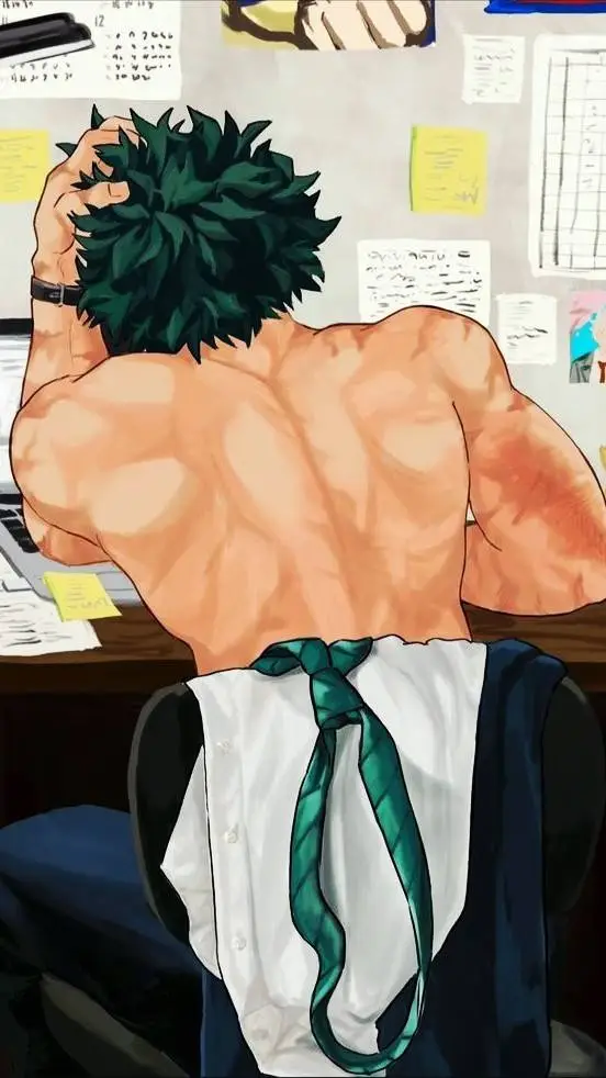 ai character: Izuku Midoriya background