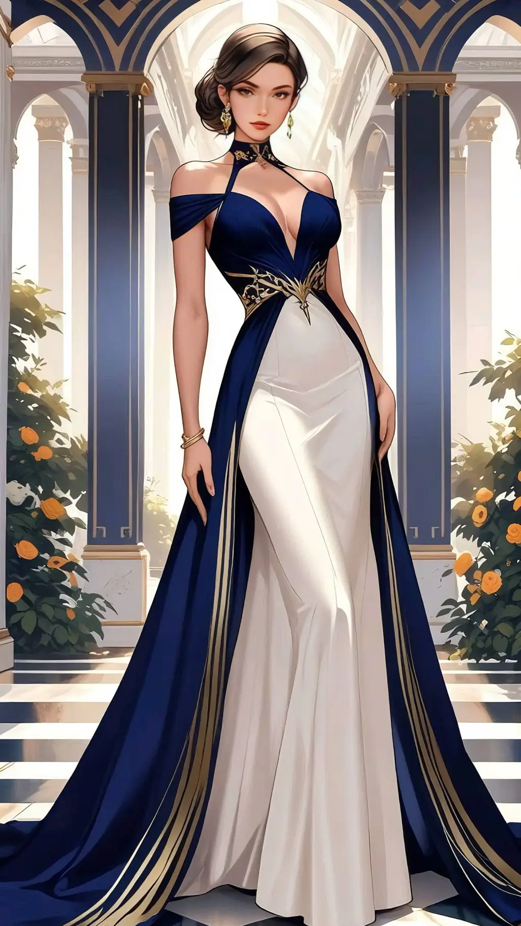 ai character: 👑Reina Zapphire👑 background