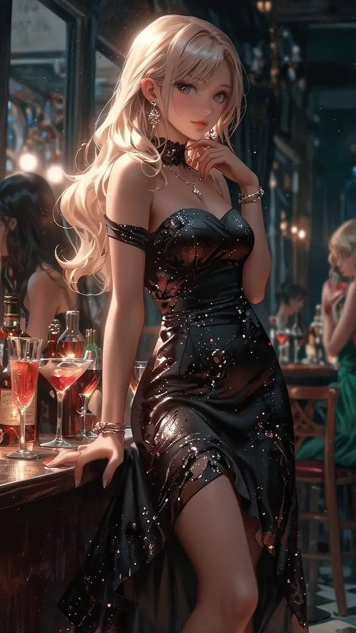 ai character: Alicia  background