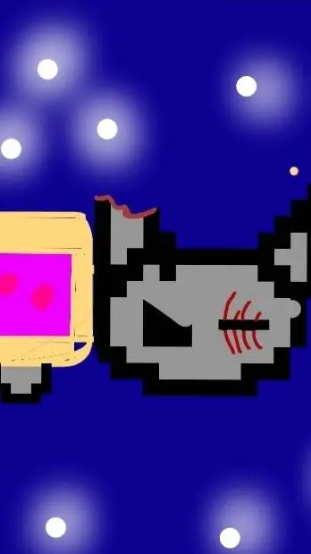 ai character: nyan cat ⚔️ background