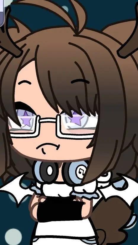 ai character: Kathrine blues background