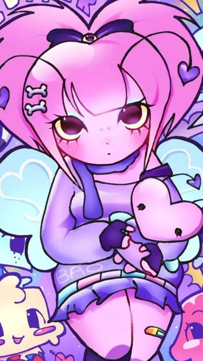 ai character: flutter background