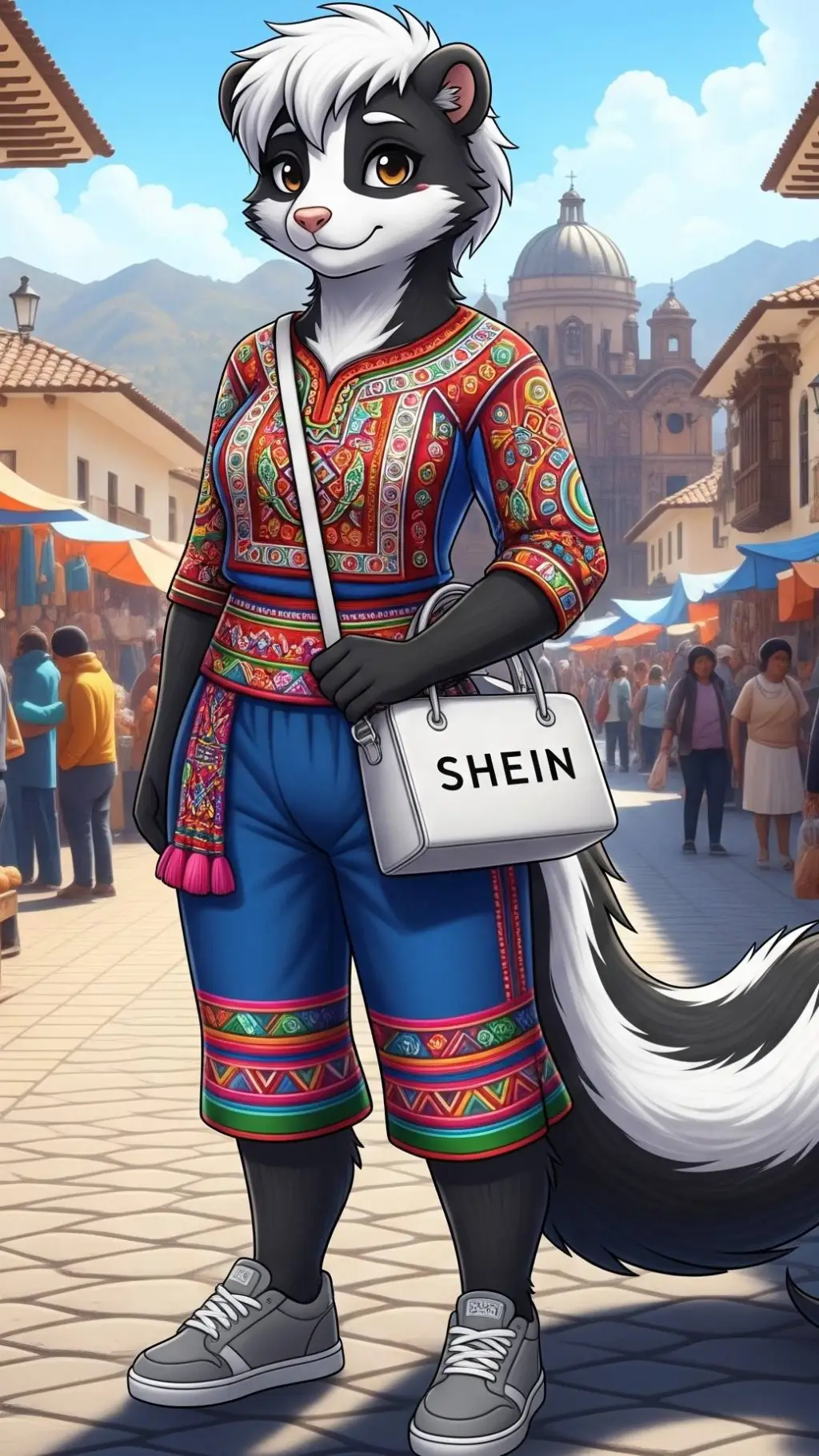 ai character: pacha background
