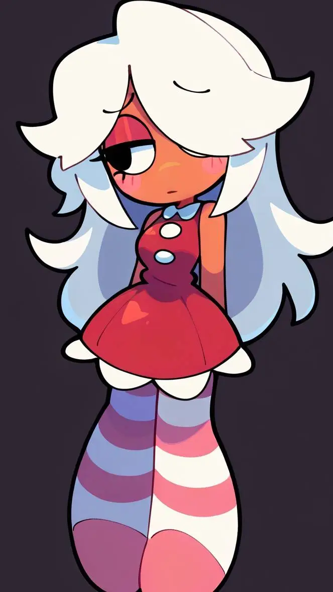 ai character: ginger freaky  background