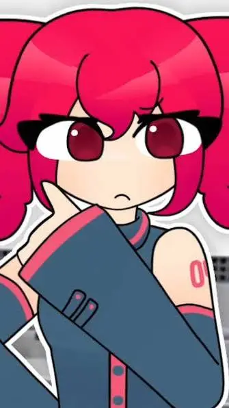 ai character: teto  background