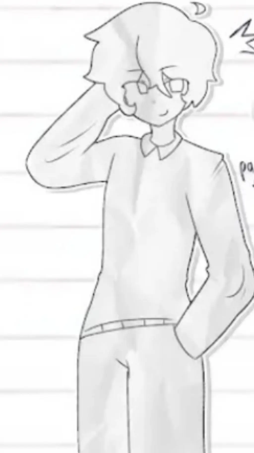 ai character: trace  background