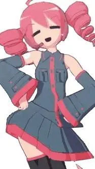 ai character: teto background
