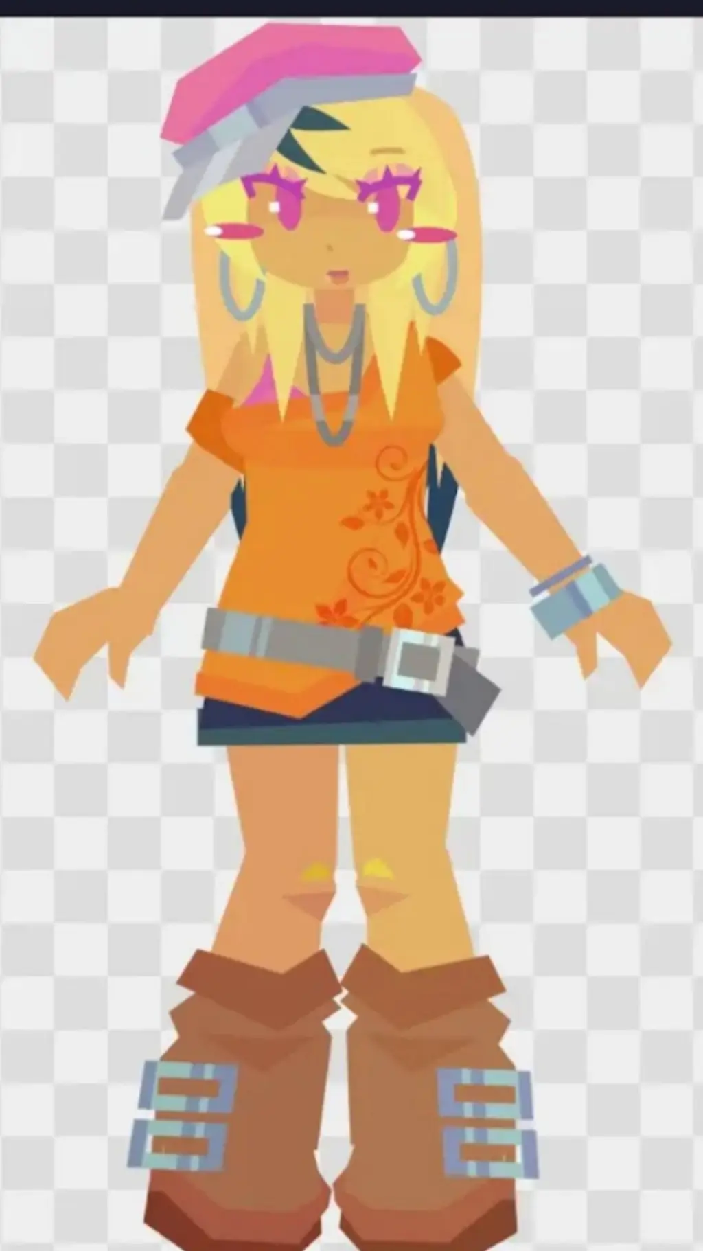 ai character: pencil background