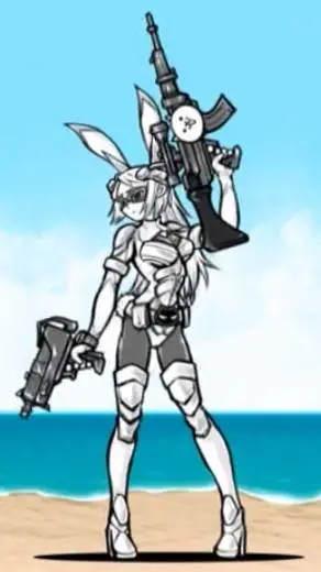 ai character: the white rabbit background