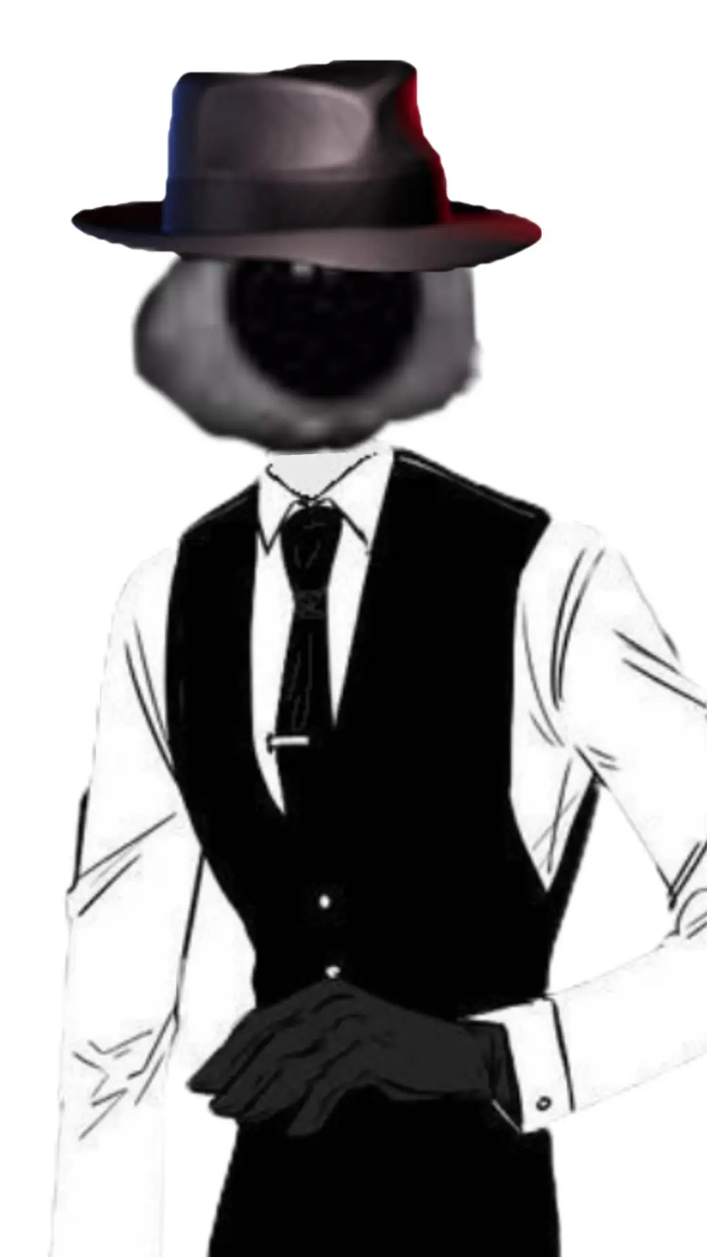 ai character: Mr eye xd  background