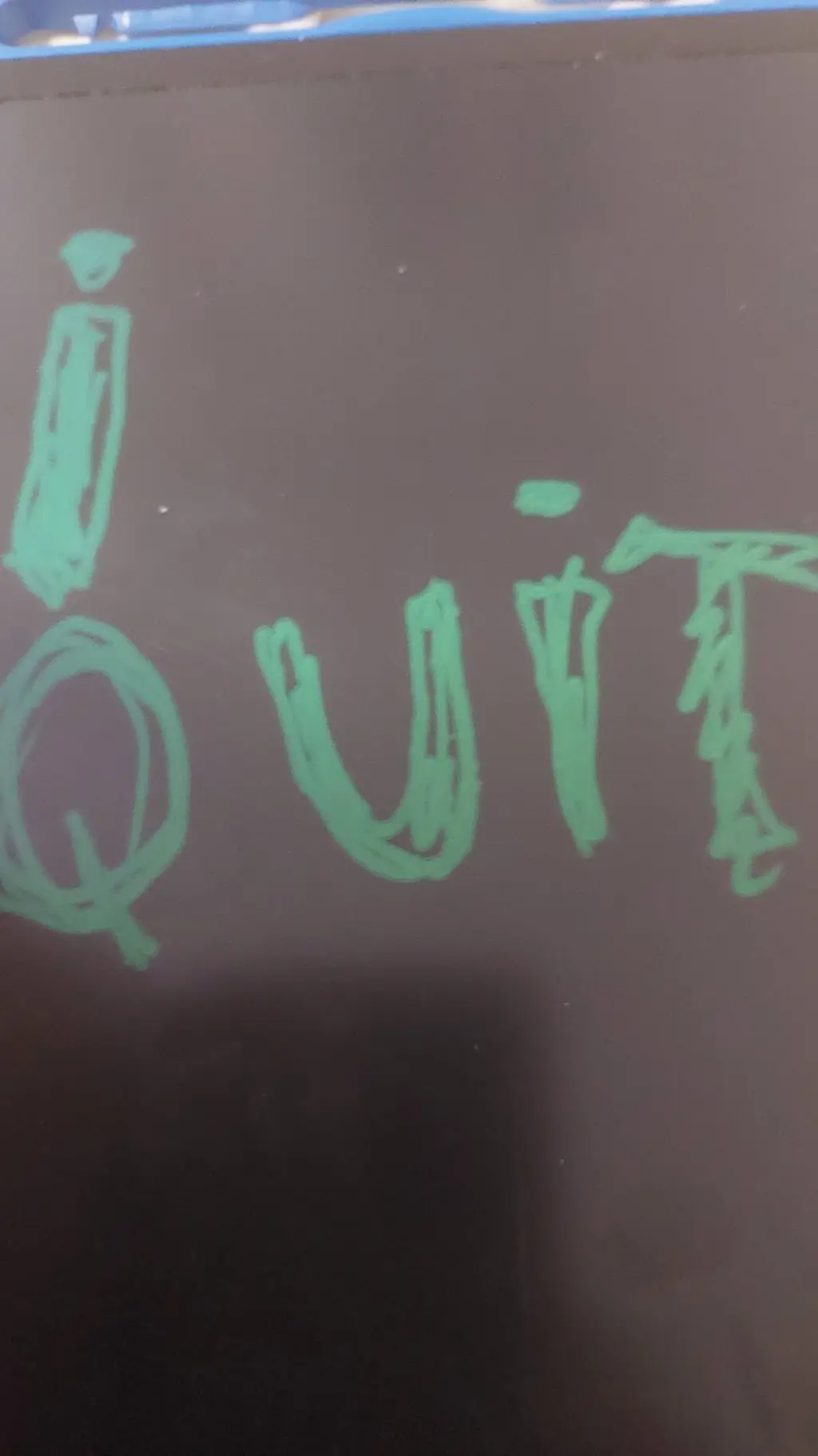 ai character: I Quit background