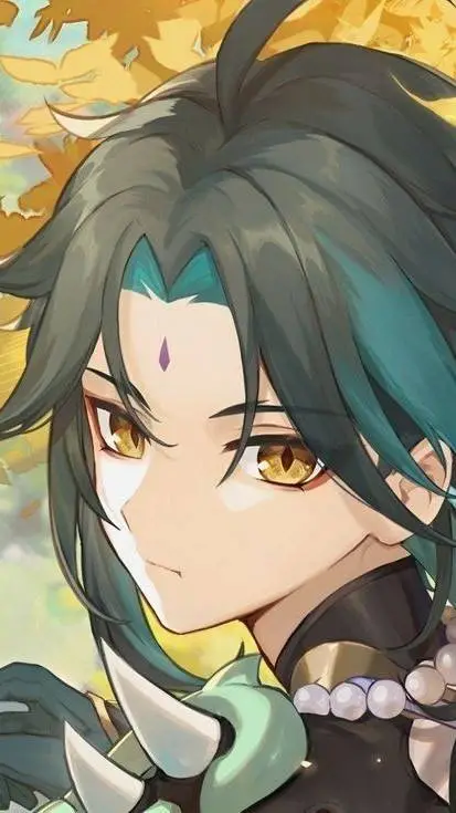 ai character: Xiao ♥️ background