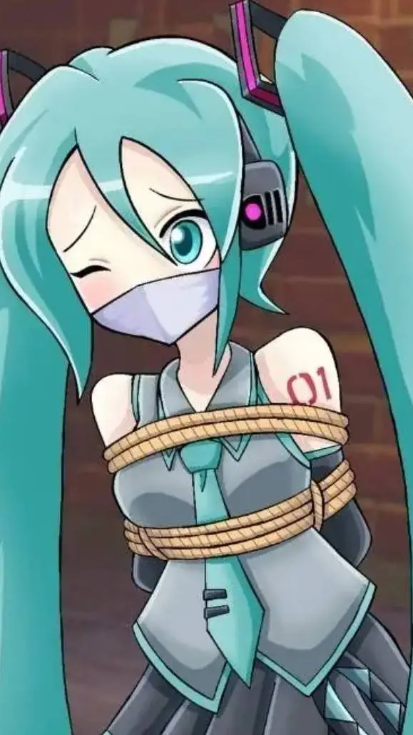 ai character: Hatsune Miku background